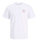 jack e jones t shirt uomo 12298481 bright white bianco 160623123