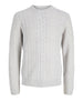jack e jones pullover uomo 12298510 white melange grigio 166666144
