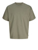 jack e jones t shirt jjebarron tee uomo 12298906 vetiver verde 169671722