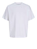 jack e jones t shirt jjebarron tee uomo 12298906 white bianco 163750141