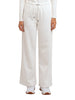 k way pantalone tuta loyre brushed pc donna k51338w white natural bianco 169186413