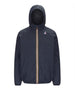 k way giubbino claude unisex k61273w blu 166871027