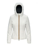 k way giubbino lily st warm double donna k6128tw white natural blac bianco 167485736