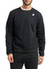 k way felpa nael unisex k6132mw black pure nero 163993062