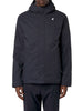k way giubbino jacko twill marmotta uomo k8133dw blu 162194109