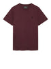 lyle scott t shirt uomo ts2255tont fairway burgundy bordeaux 160788780