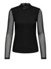 only t shirt onlerica mesh donna 15141298 black nero 169420693