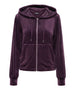 only felpa zip donna 15299670 plum perfect bordeaux 167614965