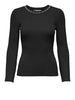 only pullover donna 15350822 black silver bling nero 166308890