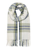only sciarpa onlmathilde check fringe donna 15376304 deep lichen green verde 168533767
