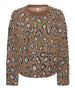 only pullover donna 15378140 cocoa creme maculato 164814049