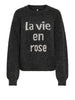 only pullover donna 15378442 dark grey melange grigio 166537890