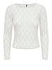 only maglia onlnikita donna 15380422 cloud dancer bianco 161763478