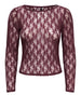 only maglia onlnikita donna 15380422 decadent chocolate bordeaux 168350151
