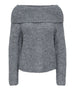 only pullover donna 15381393 medium grey melange grigio 166705658