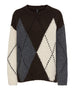only pullover donna 15382139 coffee bean marrone 162166389