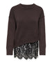 only pullover onlevie donna 15382505 coffee bean marrone 160490814