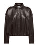 only giubbino di pelle onlmoon stina faux suede donna 15383675 chocolate torte marrone 166991183