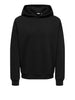 only e sons felpa cappuccio onsceres uomo 22036786 black nero 161269423