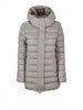 save the duck giubbino drimia hooded coat donna d41264w iris21 beige 164969340