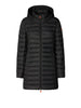 save the duck giubbino carol hooded coat donna d47180w giga21 black nero 162517269