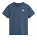 the north face t shirt evolution box uomo nf0a8b6k blu 163204469