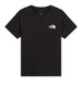 the north face t shirt teen evolution da bambino nf0a8cva nero 160533464