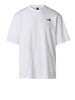 the north face t shirt essential simple dome uomo nf0a8evw bianco 167359334