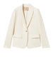 twin set blazer donna 262tp2044 madreperla bianco 163120956