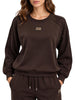yes zee felpa donna f005nr00 moro marrone 169334285