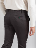 Berwich Pantalone Chino Berwich da Uomo - Marrone