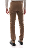 Berwich Pantalone Chino Uomo XGAB Noce - Marrone