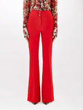 Blugirl Pantalone Zampa Blugirl da Donna - Rosso