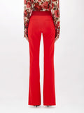 Blugirl Pantalone Zampa Blugirl da Donna - Rosso