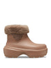 crocs stivaletto stomp lined boot unisex cr 208718 beige 8301692
