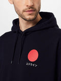Edwin Felpa Cappuccio Japanese Sun Uomo I029285 - Nero