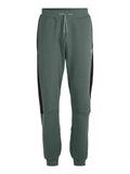 Fila Pantalone Tuta Rouvroy Uomo FAM0518 Dark ForesT-Nero - Verde