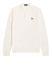 fred perry polo fred perry classic knitted da uomo avorio 2098118
