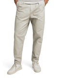 G-star Pantalone Chino Pleated Relaxedda Uomo D20147-D190C Elephant Skin - Grigio