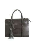 Gaelle Borsa a Mano Effetto Cocco Con Nappa Donna GBADP4589 - Marrone