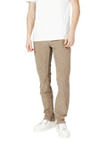 Jeckerson Pantalone 5 Tasche John Toppa Uomo JUPPA077JOHN001 CTCPTVELL002 Sabbia Scuro - Beige
