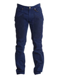 Jeckerson Jeans Slim John Toppe Alcantara Uomo JUPPA077JOHN002 CTCPTRASO002 - Blu