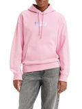 Levis Felpa Cappuccio Graphic Standard Donna 18487 Pink - Rosa