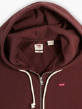 Levis Felpa Zip The Original Uomo 34584 Prugna - Viola