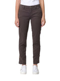Liu Jo Pantalone Chino Donna MF3273T8191 Dark Coffee - Marrone