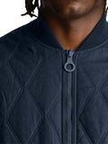 Lyle & Scott Smanicato Lyle & Scott Quilted Waxed da Uomo - Blu