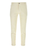PT TORINO Jeans Slim Indie Soft Drill Uomo C5ZT01Z00BASTU89 - Avorio