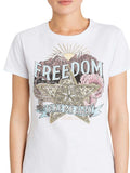 Actitude T-shirt Donna 241AP2260 Papers - Bianco