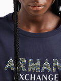 Armani Exchange T-shirt Donna 3DYT13YJ8QZ - Blu