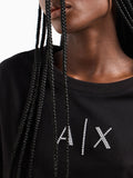 Armani Exchange T-shirt Donna 3DYTAGYJG3Z - Nero